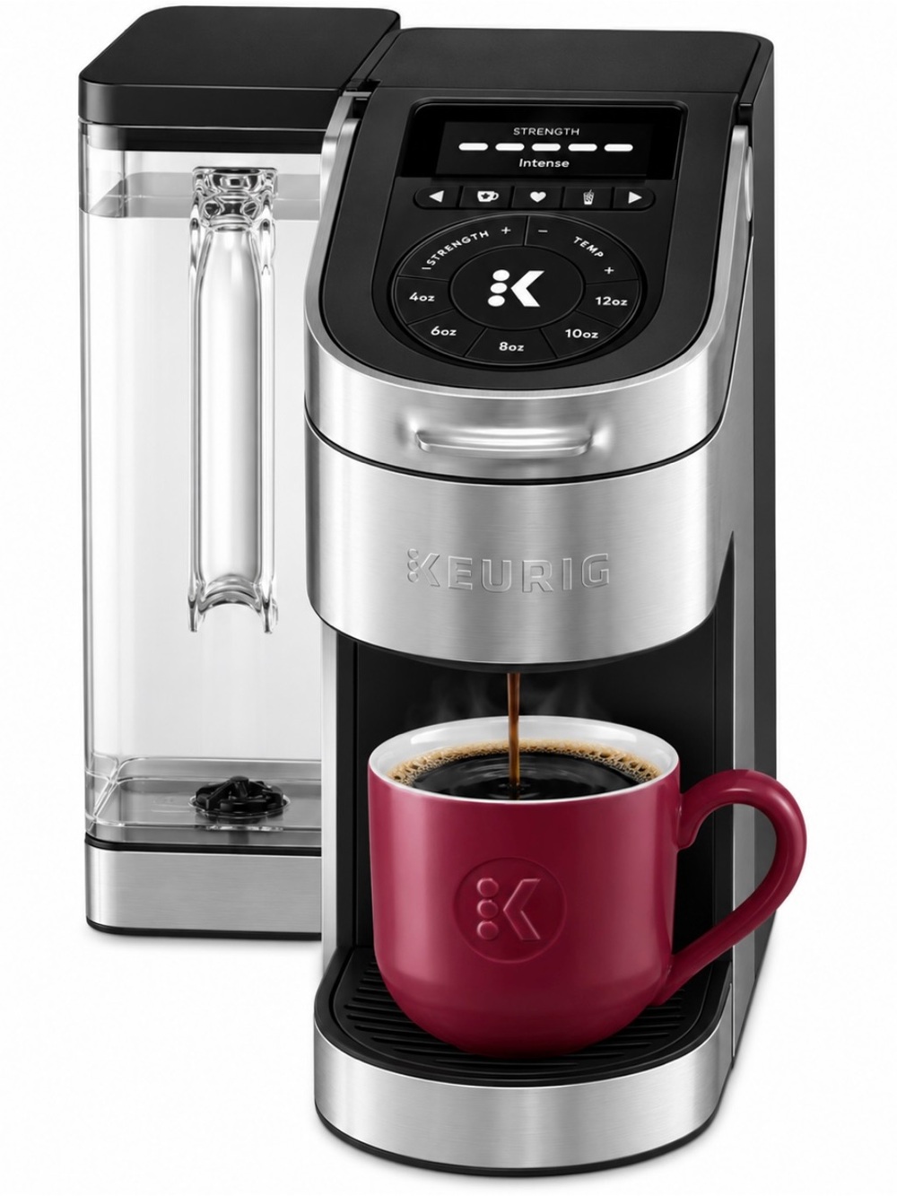 ☕️ K-Supreme Plus Smart Single Serve Coffee Maker - Stainless Steel ☕️